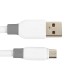Cabo USB-C 1m 6A Turbo Power Delivery Branco- Compatível com Raspberry Pi 4, LoRa e Carregamento Rápido - Thumb 2
