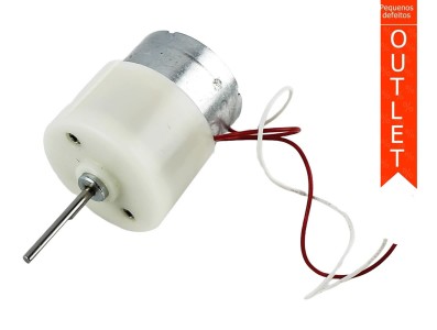 Motor DC 3-6V com Caixa de ReduÃ§Ã£o 700RPM - OUTLET - Imagem 1