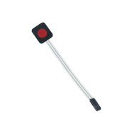 Teclado Membrana 1 Tecla Vermelha com Jumper
