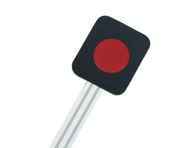 Teclado Membrana 1 Tecla Vermelha com Jumper - Imagem 3