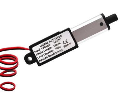 Dimensões Atuador Linear 12V com Curso de 25mm - Imagem 2