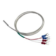 PT100 Sensor de Temperatura Tipo Sonda 3cm 4 Fios (-50 a 200°C)