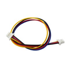 Conector JST 1.0mm 4 Pinos Fêmea-Fêmea com Fio 14cm - SH1.0MM-4P