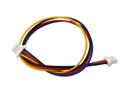 Conector JST 1.0mm 4 Pinos Fêmea-Fêmea com Fio 14cm - SH1.0MM-4P - Imagem 1