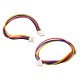 Conector JST 1.0mm 4 Pinos Fêmea-Fêmea com Fio 14cm - SH1.0MM-4P - Thumb 2