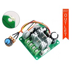 Controlador PWM 15A 1000W para Velocidade de Motores 6V a 90V - OUTLET