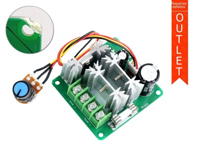 Controlador PWM 15A 1000W para Velocidade de Motores 6V a 90V - OUTLET - Imagem 1
