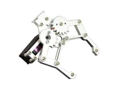 Ilustração fixação Servo motor na Garra Robótica de Metal - Imagem 3