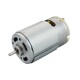 Motor DC RS550 6&ndash;24V de Alta Rota&ccedil;&atilde;o &ndash; at&eacute; 6.900RPM Testados - Thumb 1