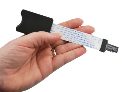 Demonstração de uso Cabo Flat Extensor de Cartão MicroSD para SD - Imagem 3