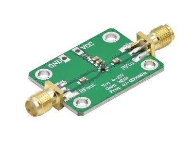 Amplificador de Sinal RF 30dB Banda Larga 0.1 – 2000MHz - Imagem 1