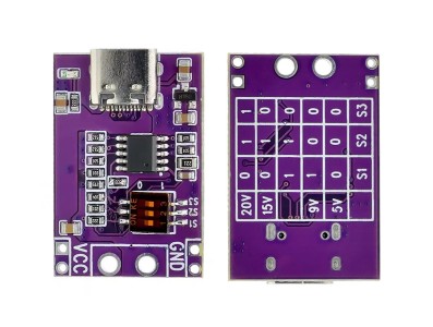 Seleção DIP Switch Testador de Carga Rápida USB-C - Imagem 2