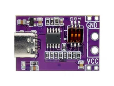 Seleção DIP Switch Testador de Carga Rápida USB-C - Imagem 3