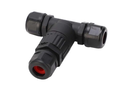 Destaques Conector à prova D'água em T 3 vias IP68 32A 450V - CDF-200/3T - Imagem 1
