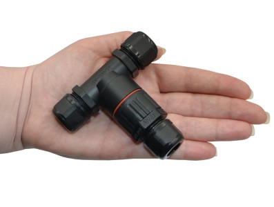 Destaques Conector à prova D'água em T 3 vias IP68 32A 450V - CDF-200/3T - Imagem 5