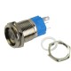 Interruptor com Travamento 16mm LED Vermelho 3-6VDC em Aço Inox Impermeável com Símbolo MC221 - Thumb 3