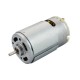 Motor DC 6V / 24V RS550 de Média Rotação ~3.000RPM - Thumb 2
