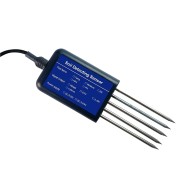 Sensor de Solo 8 em 1 NPK, pH, Condutividade e Umidade com Interface USB-C para Celular Android