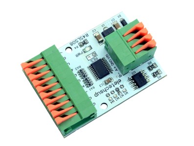 Pinout -- Pinos de conexão Módulo RS485 Modbus RTU R4SLS08 - Imagem 2