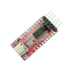 Módulo FTDI 232R Conversor USB-C para TTL Serial 3.3V / 5V