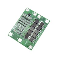 Controlador de Carga 18650 4S BMS / Placa de Proteção de Carga para Bateria 18650 4S 40A 16V