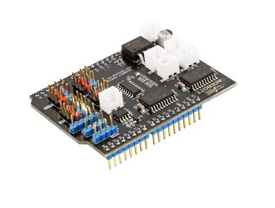 Destaques Shield de Expansão com Driver Ponte H para ESP32 Max V1.0 – 4 Motores - Imagem 2