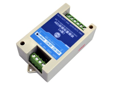 Pinout -- Pinos de conexão Conversor Gerador de Sinal 4-20mA para RS485 Modbus RTU - Imagem 1
