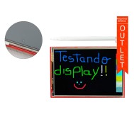 TFT LCD 3.5&rdquo; Shield Arduino Touch Screen com Slot SD - OUTLET