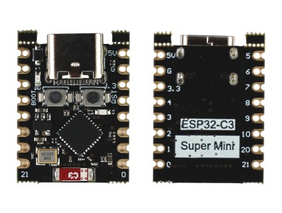 ESP32-C3 Super Mini com WiFi e Bluetooth com USB-C - OUTLET - Imagem 3