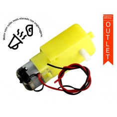 Motor com Fios Soldados e Caixa de Redu&ccedil;&atilde;o 48:1 200RPM - OUTLET