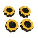 Roda Amarela Mecanum 80MM-A - Thumb 1