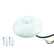 Lux&iacute;metro 0~200000 Lux com Temperatura e Umidade RS485 Modbus-RTU de Sobrepor para Teto