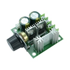 Controlador PWM 10A 400W para Velocidade de Motores 12V &agrave; 40V - CPWM10AV2