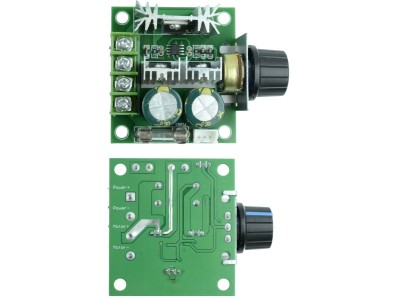 Controlador PWM 10A 400W para Velocidade de Motores 12V &agrave; 40V - CPWM10AV2 - Imagem 4