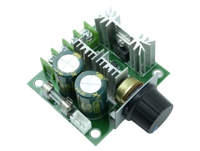 Controlador PWM 10A 400W para Velocidade de Motores 12V &agrave; 40V - CPWM10AV2 - Imagem 2