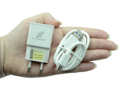Carregador Micro USB 2A para celular - Branco - Imagem 4