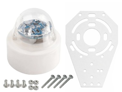 Dimens&otilde;es Sensor Pluvi&ocirc;metro &Oacute;ptico com Sensor de Luminosidade RS485 - Imagem 3