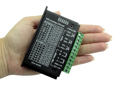 Driver motor de passo TB6600 4A 9~42V TTL 16 micropassos CNC 1 eixo - Imagem 5