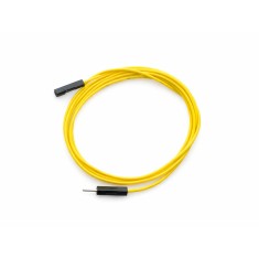 Jumper para Protoboard Macho-F&ecirc;mea 100cm - Amarelo