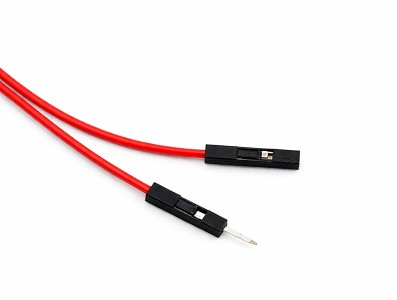 Jumper para Protoboard Macho-F&ecirc;mea 100cm - Vermelho - Imagem 2