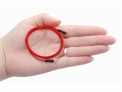 Jumper para Protoboard Macho-F&ecirc;mea 100cm - Vermelho - Imagem 4