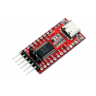 M&oacute;dulo FTDI 232R Conversor USB-C para TTL Serial 3.3V / 5V