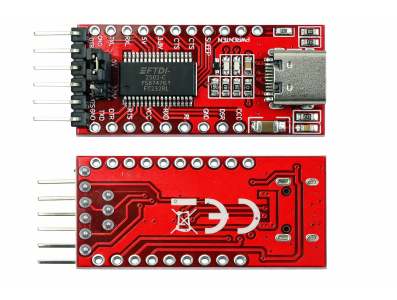M&oacute;dulo FTDI 232R Conversor USB-C para TTL Serial 3.3V / 5V - Imagem 3
