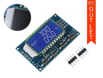 Gerador de Sinal PWM LCD com Duty Cycle e Frequ&ecirc;ncia Ajust&aacute;vel 1Hz-150Khz - OUTLET - Imagem 1