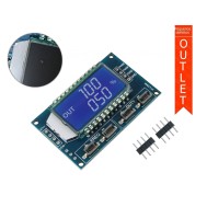 Gerador de Sinal PWM LCD com Duty Cycle e Frequ&ecirc;ncia Ajust&aacute;vel 1Hz-150Khz - OUTLET