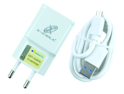 Carregador Micro USB 2A para celular - Branco - Imagem 5