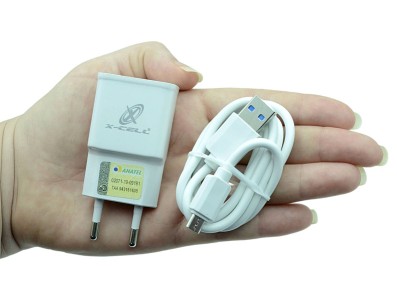 Carregador Micro USB 2A para celular - Branco - Imagem 8