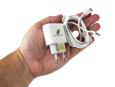 Carregador Turbo  5V, 9V, 12V (6A) 30W USB-C para Celular - Branco - Imagem 10