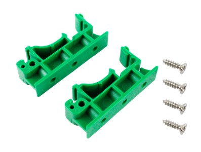 Suporte PCI com Furos para Trilho Din 35mm - Imagem 1