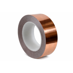Fita de Cobre Adesiva para Blindagem e Prote&ccedil;&atilde;o - 45mm x 25m